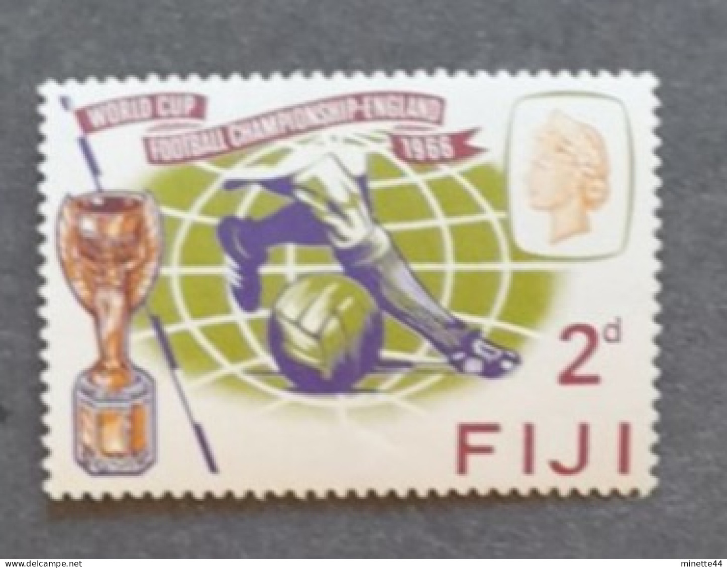 FIDJI FIJI 1966 MLH*   FOOTBALL FUSSBALL SOCCER  CALCIO VOETBAL FUTBOL FUTEBOL FOOT - Neufs