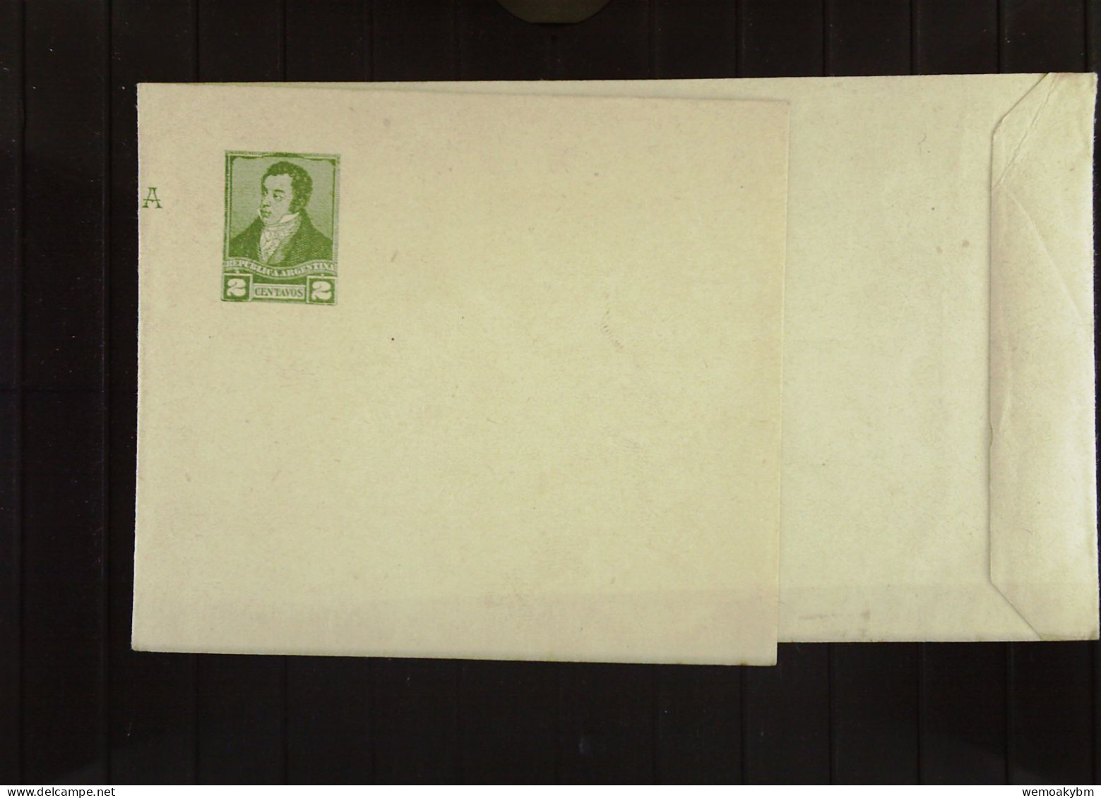 Argentinien: Ganzsache Zeitungsbandarole Mit 2 Centavos REPUBLICA ARGENTINA Um 1880 Unbenutzt - Postal Stationery