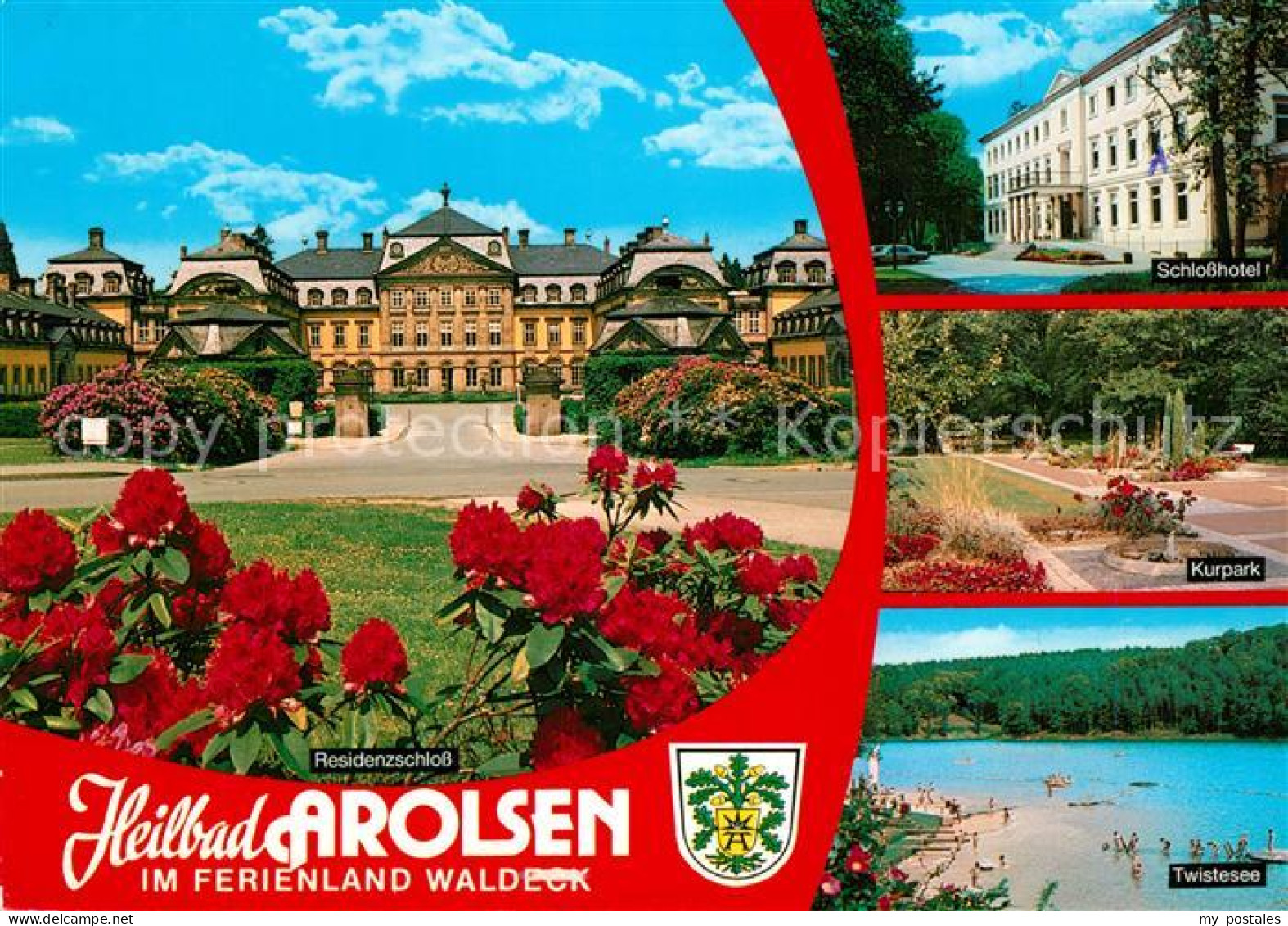 73201616 Arolsen Bad Residenzschloss Kurpark Twistesee Arolsen Bad - Bad Arolsen