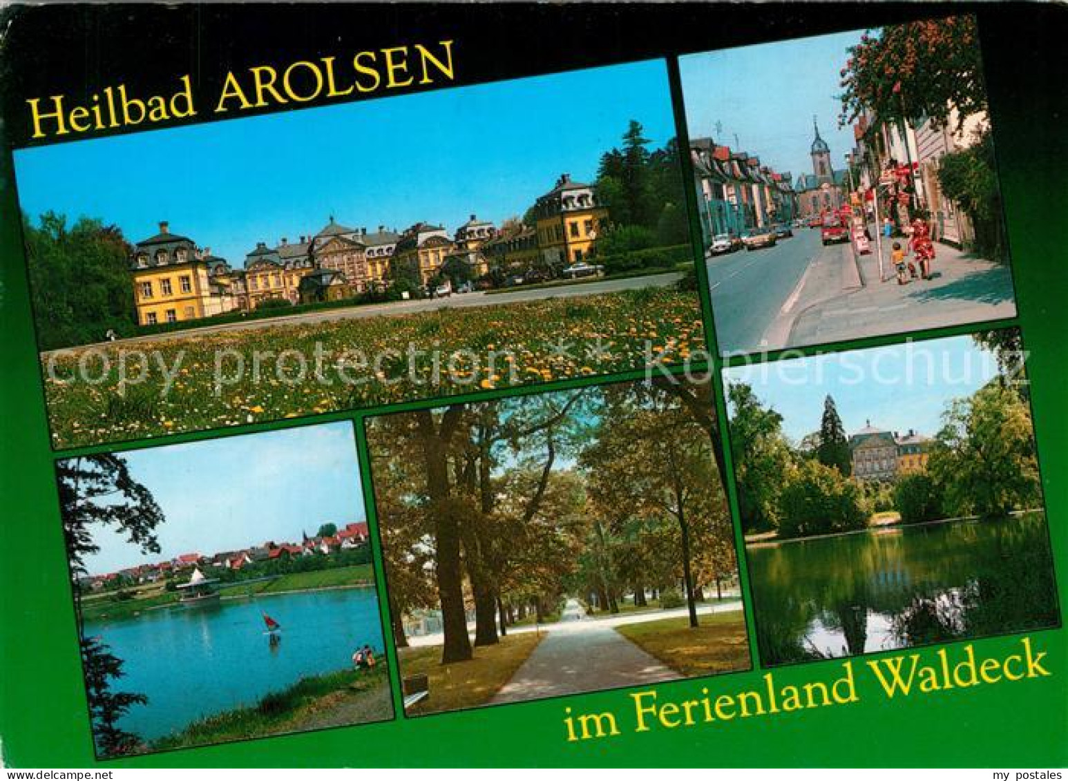 73201615 Arolsen Bad Ferienland Waldeck Panoramen Arolsen Bad - Bad Arolsen