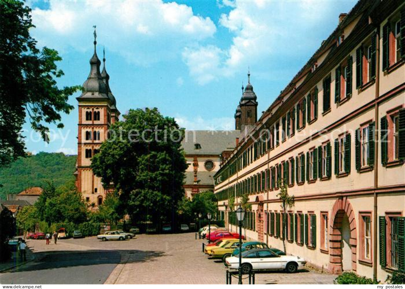 73201604 Amorbach Miltenberg Schloss Abteikirche  - Amorbach