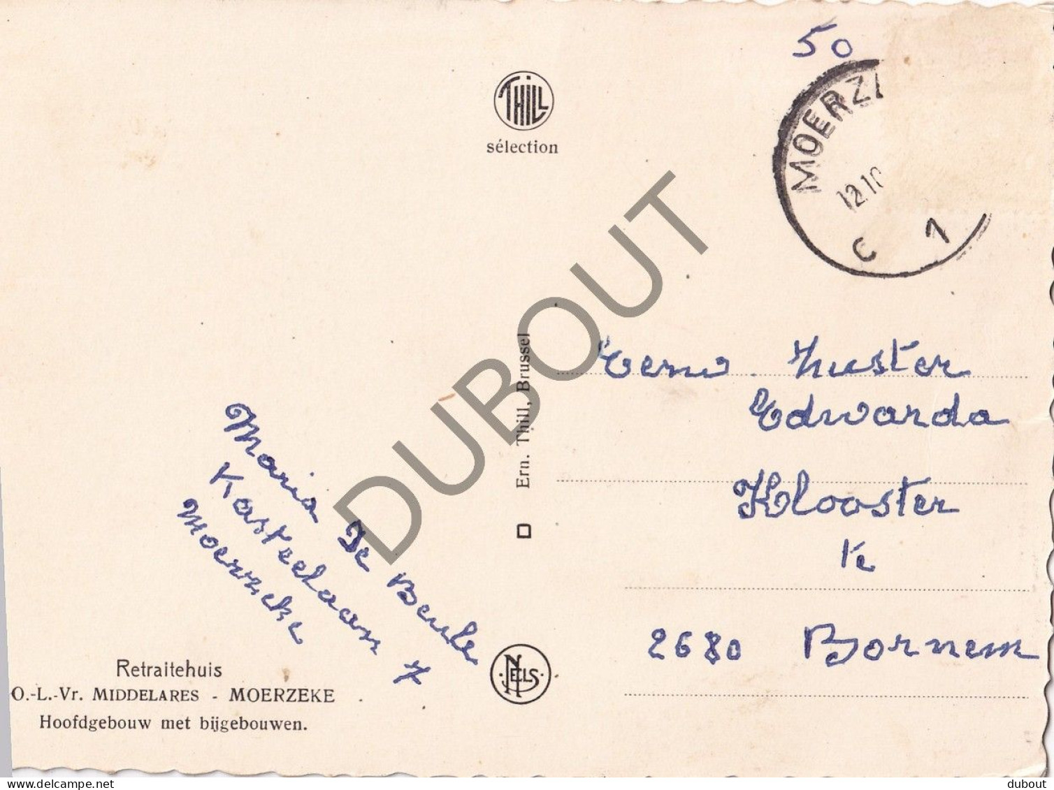 Postkaart - Carte Postale - Moerzeke - Retraitehuis  (C5637) - Hamme