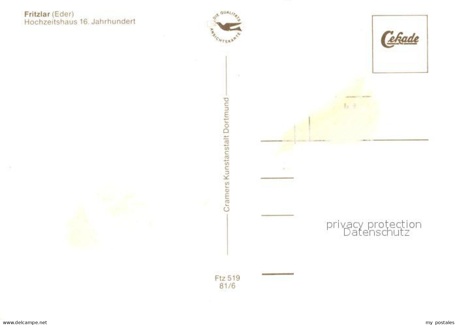 73201588 Fritzlar Hochzeitshaus 16. Jahrhundert Fritzlar - Fritzlar