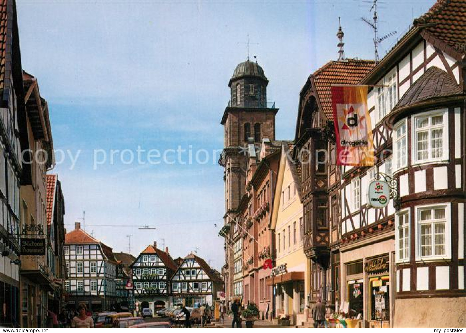 73201580 Lauterbach Hessen Marktplatz Lauterbach Hessen - Lauterbach