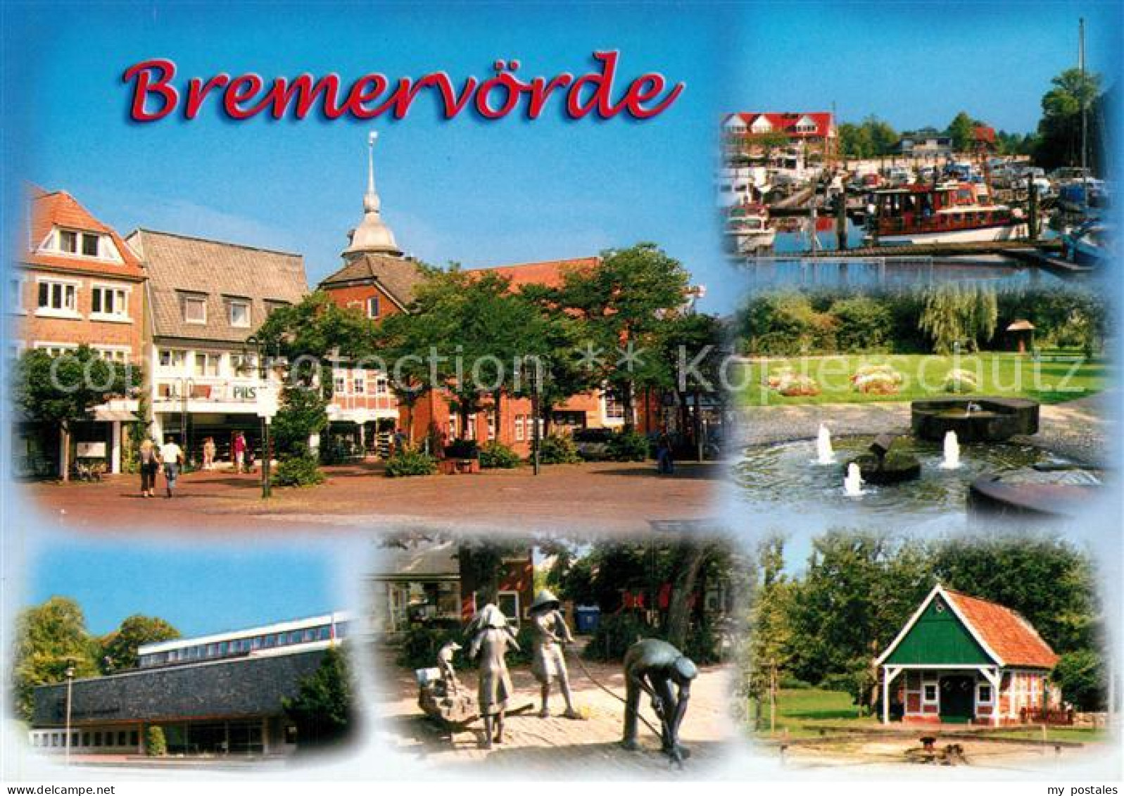 73201536 Bremervoerde Stadtansichten Hafen Denkmal Bremervoerde - Bremervörde