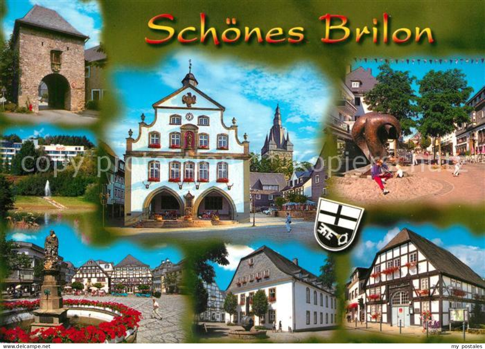 73201534 Brilon Fachwerkhaus Rathaus Stadttor Denkmal Brilon - Brilon