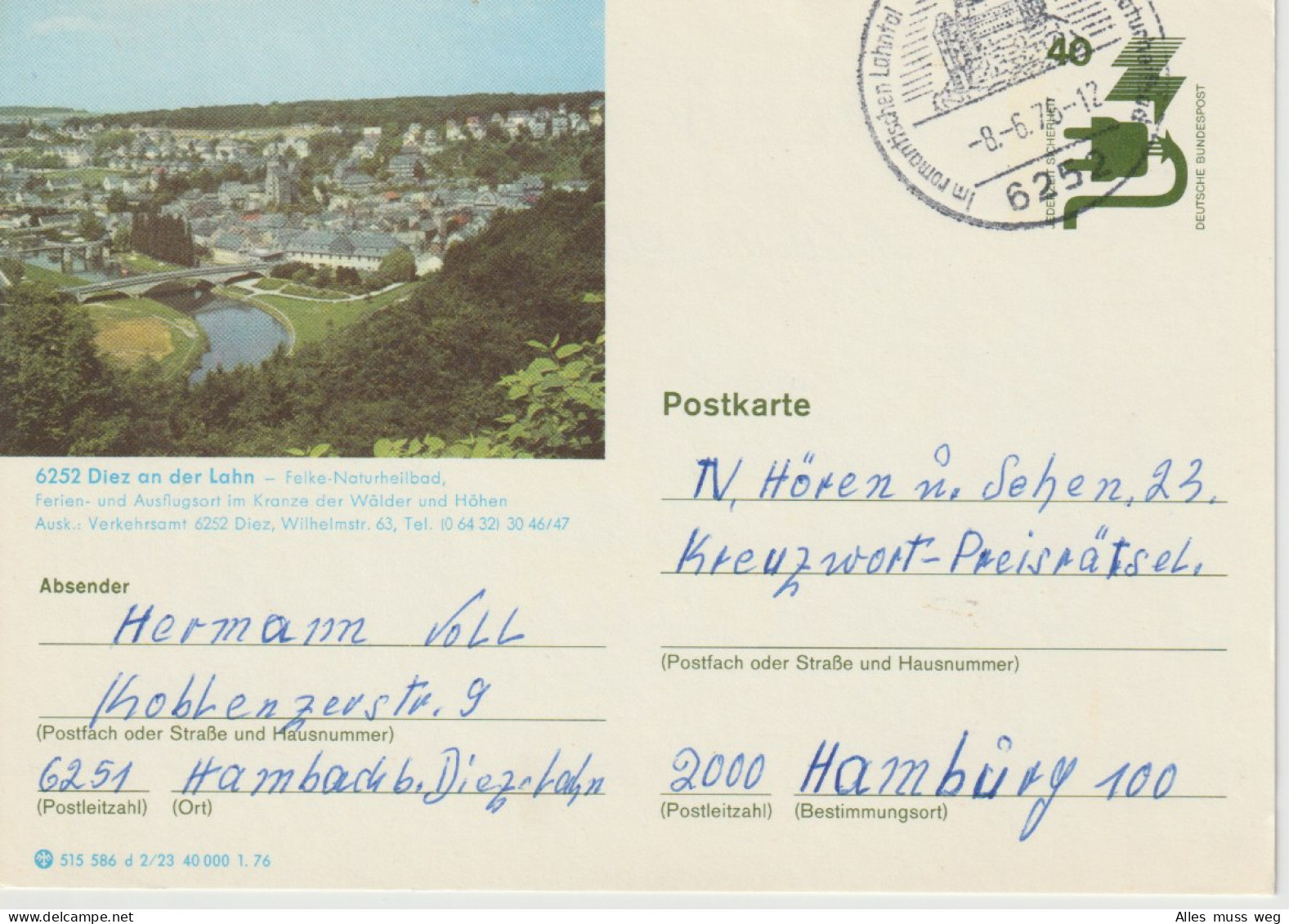 Aus P120 ; 23 Gestempelte Ganzsachen - Illustrated Postcards - Used