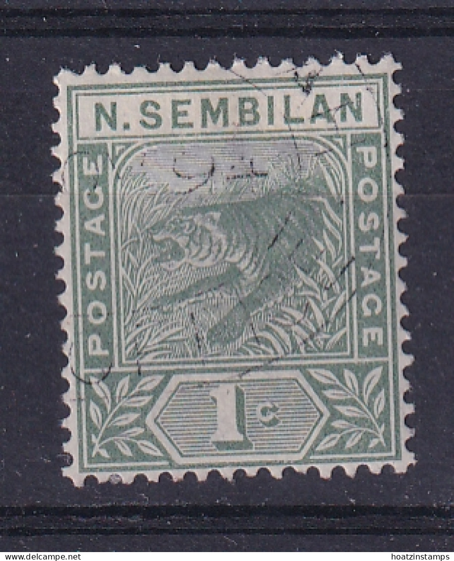 Negri Sembilan: 1891/94   Tiger    SG2    1c     Used - Negri Sembilan