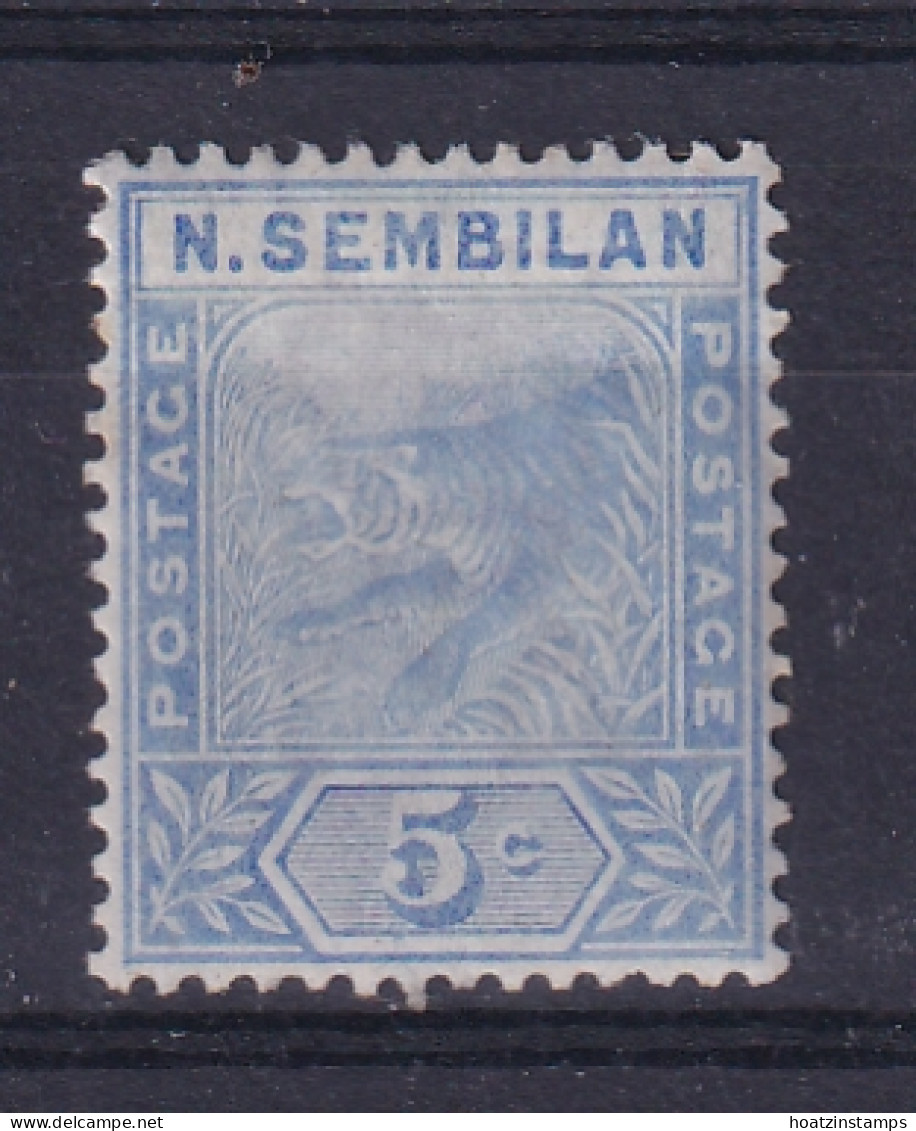 Negri Sembilan: 1891/94   Tiger    SG4    5c     MH - Negri Sembilan