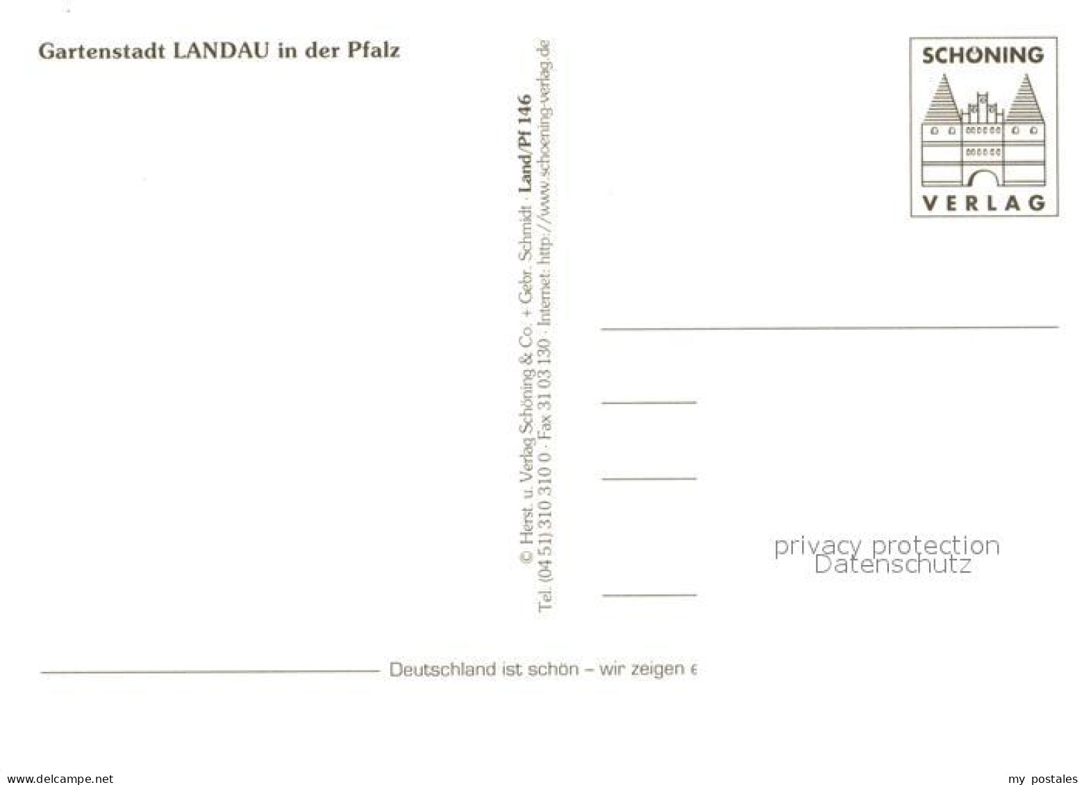 73200847 Landau Pfalz Stadtansichten Landau Pfalz - Landau