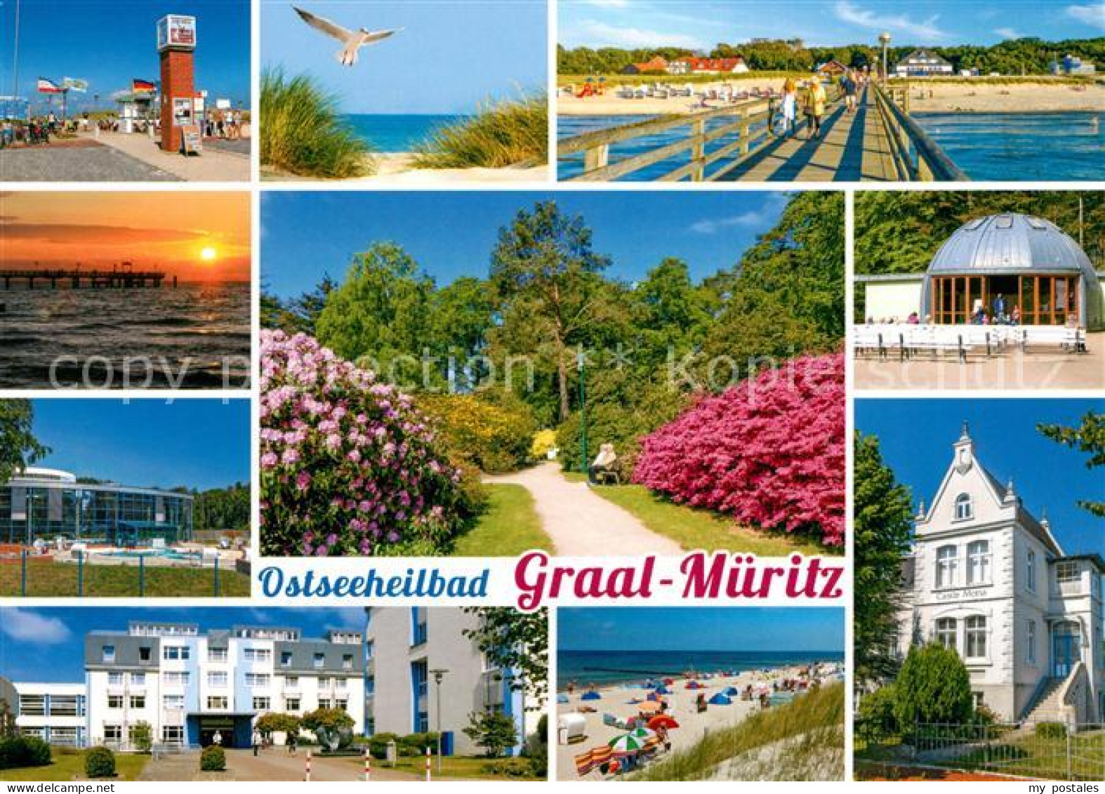 73200830 Graal-Mueritz Ostseebad Castle Mona Strand Graal-Mueritz Ostseebad - Graal-Müritz