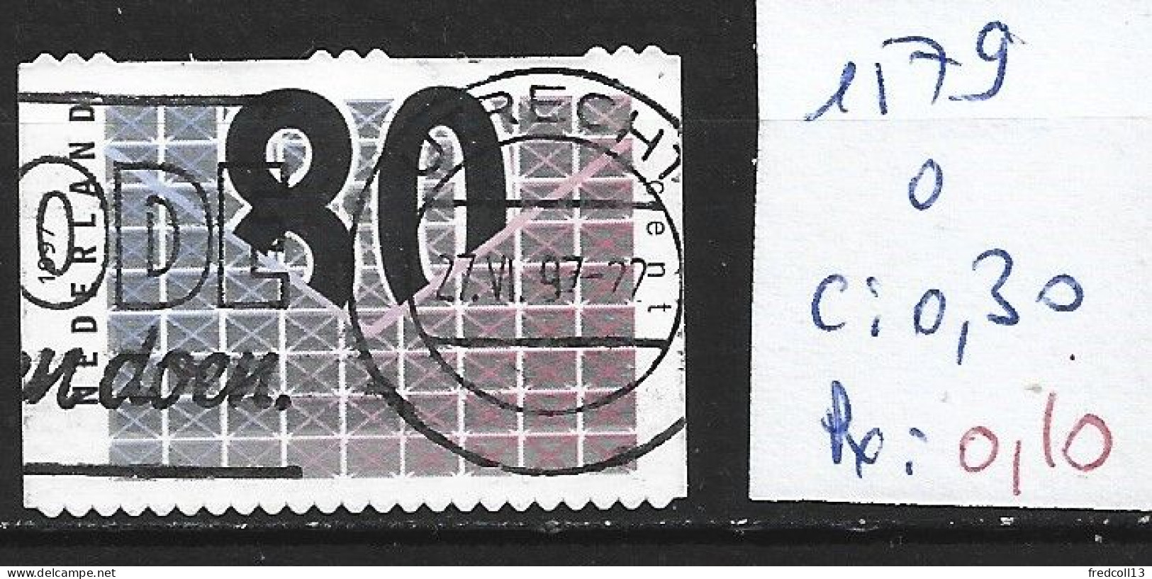 PAYS-BAS 1579 Oblitéré Côte 0.30 € - Used Stamps