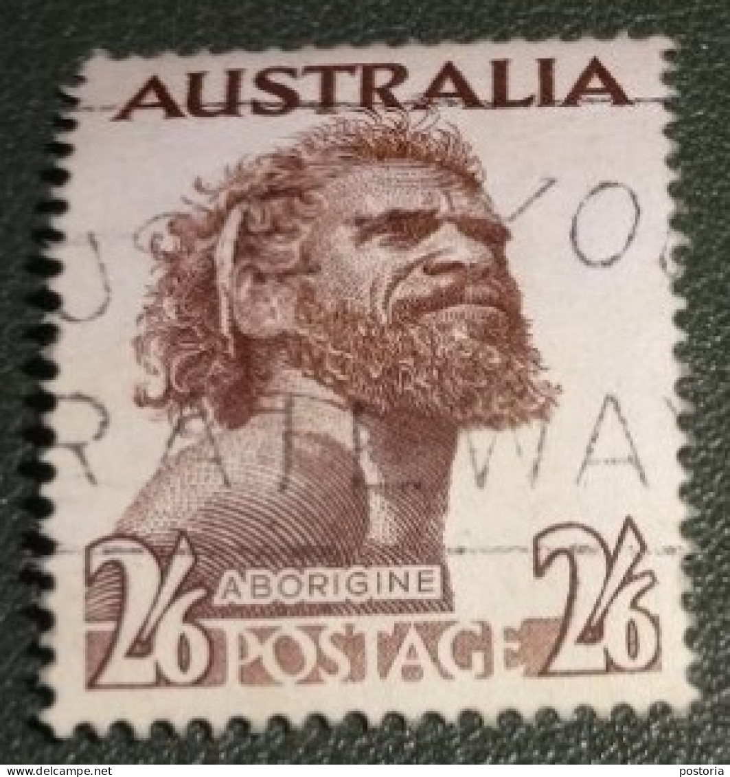 Australië - Michel 221 -1952 - Gebruikt - Used - Aboriginal - Aborigine - Gebraucht
