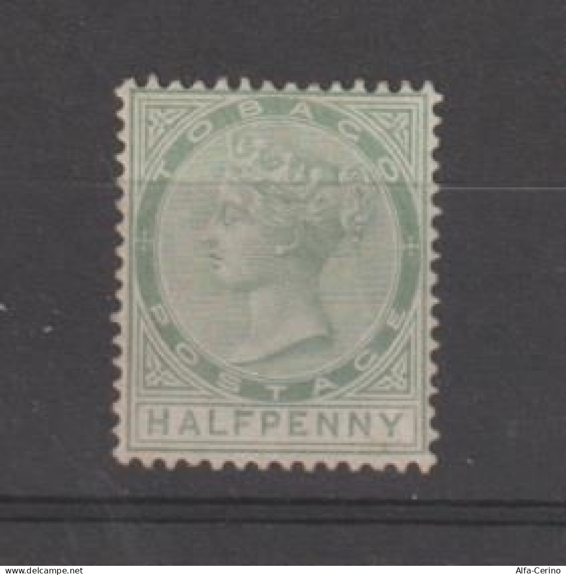 TOBAGO:  1885  VICTORIA  -  1/2 P. UNUSED  STAMP  NO  GLUE  -  YV/TELL. 19 - Trinidad Y Tobago