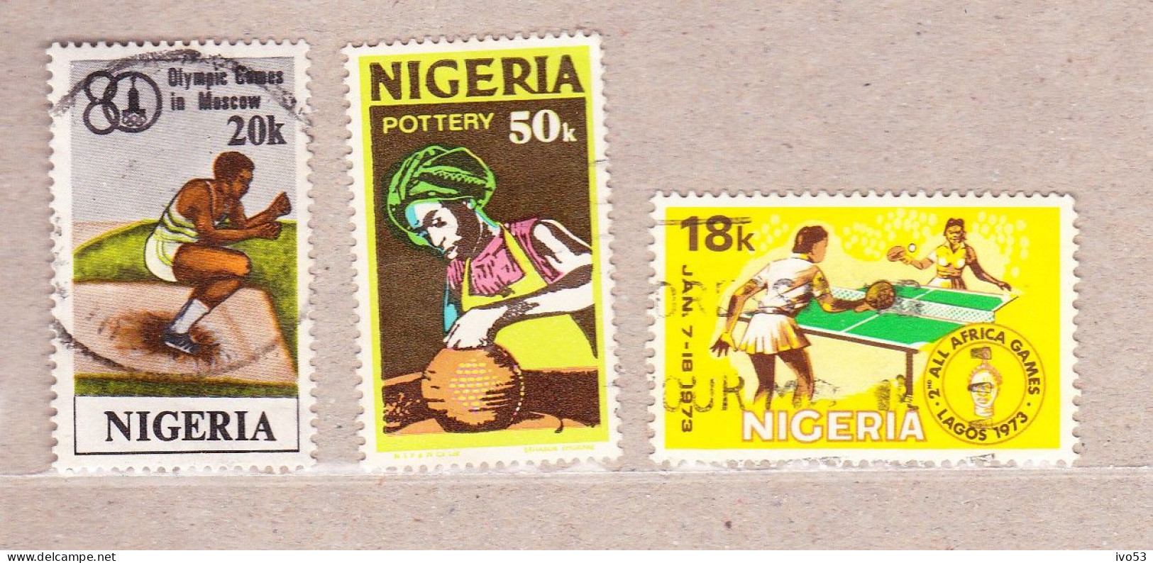 Lot Zegels Nigeria,gestempeld / Used. - Nigeria (1961-...)