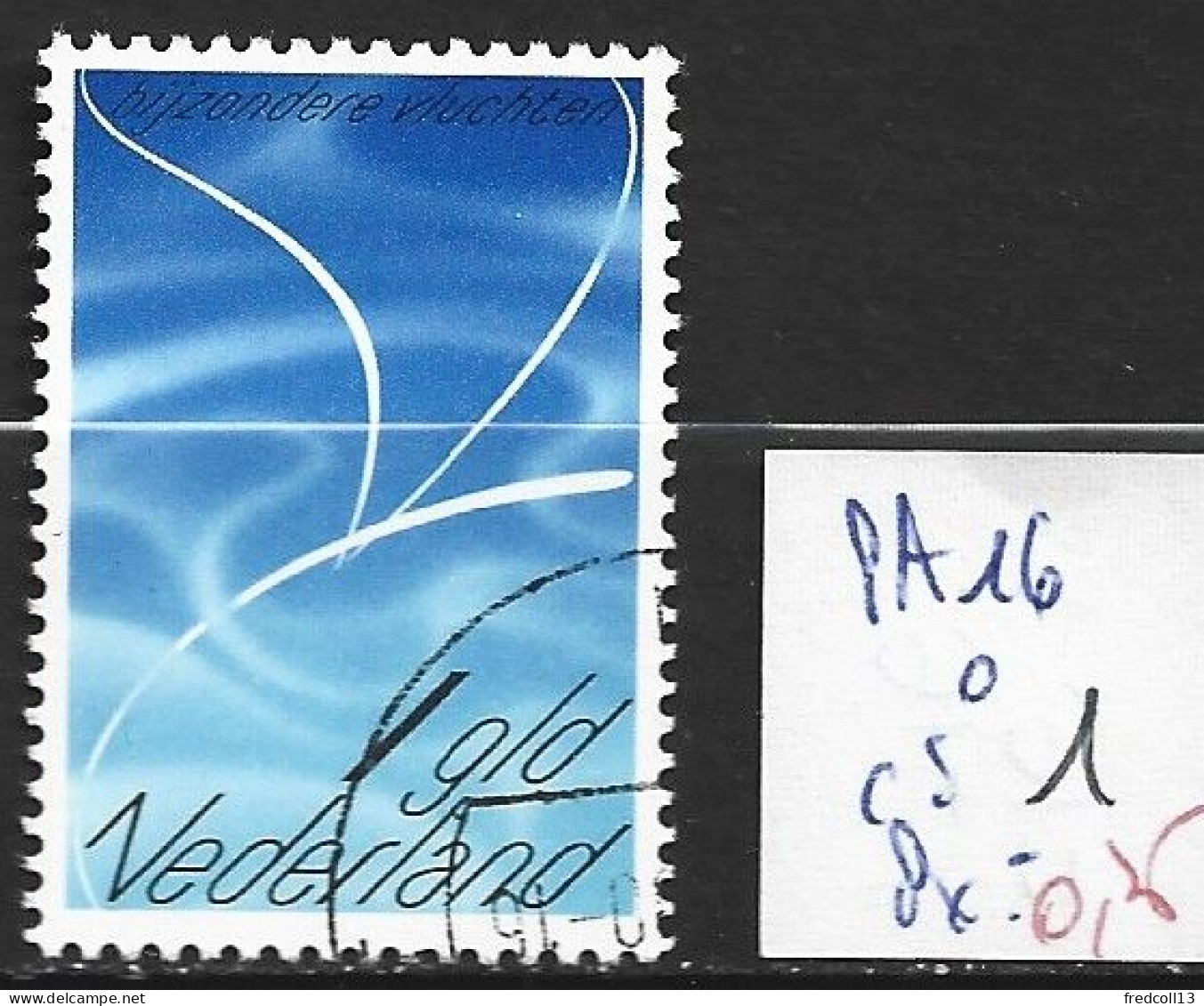 PAYS-BAS PA 16 Oblitéré Côte 1 € - Airmail