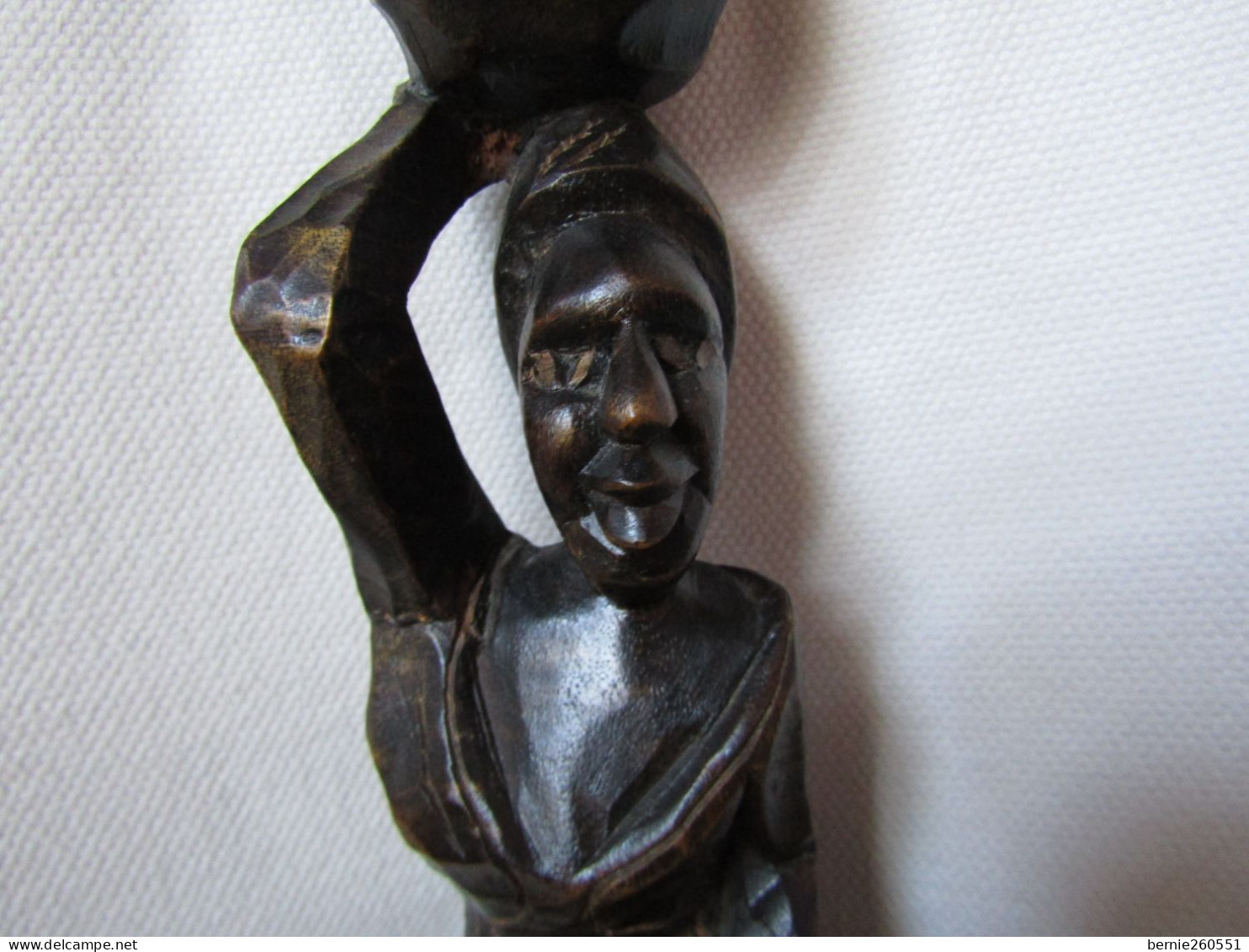 Extraordinaire Sculptures D'un Couple, Tribu Mangbettu - Art Africain