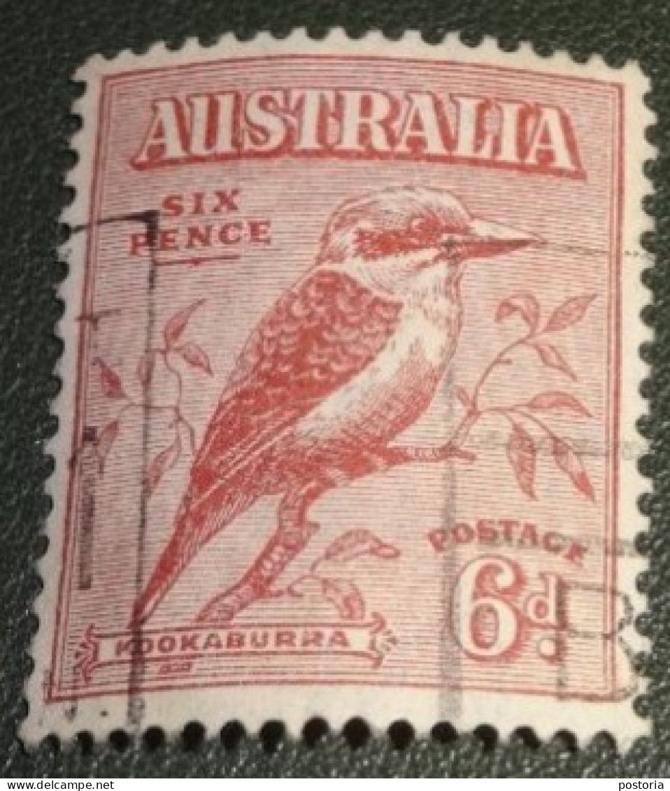 Australië - Michel - 1932 - 119 - Gebruikt - Used - Kookaburra - IJsvogel - Oblitérés