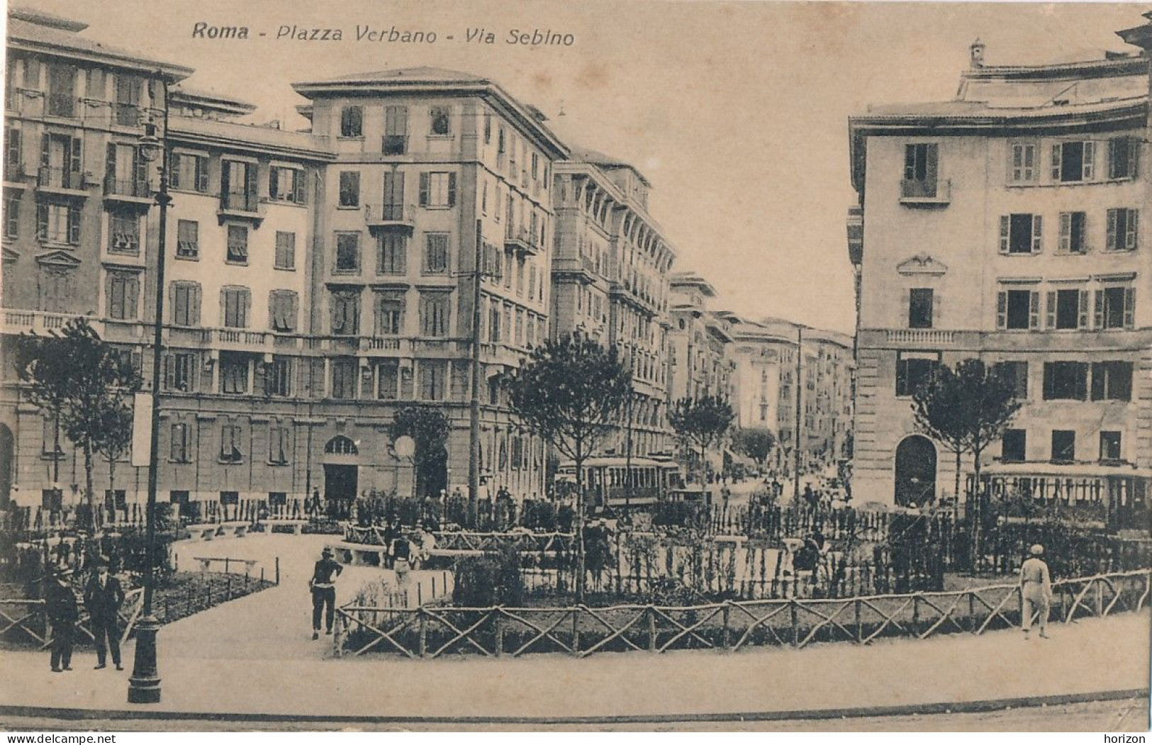 2h.280  TORINO - Piazza Verbano - Via Sebino - 193(?) - Tram - Places & Squares