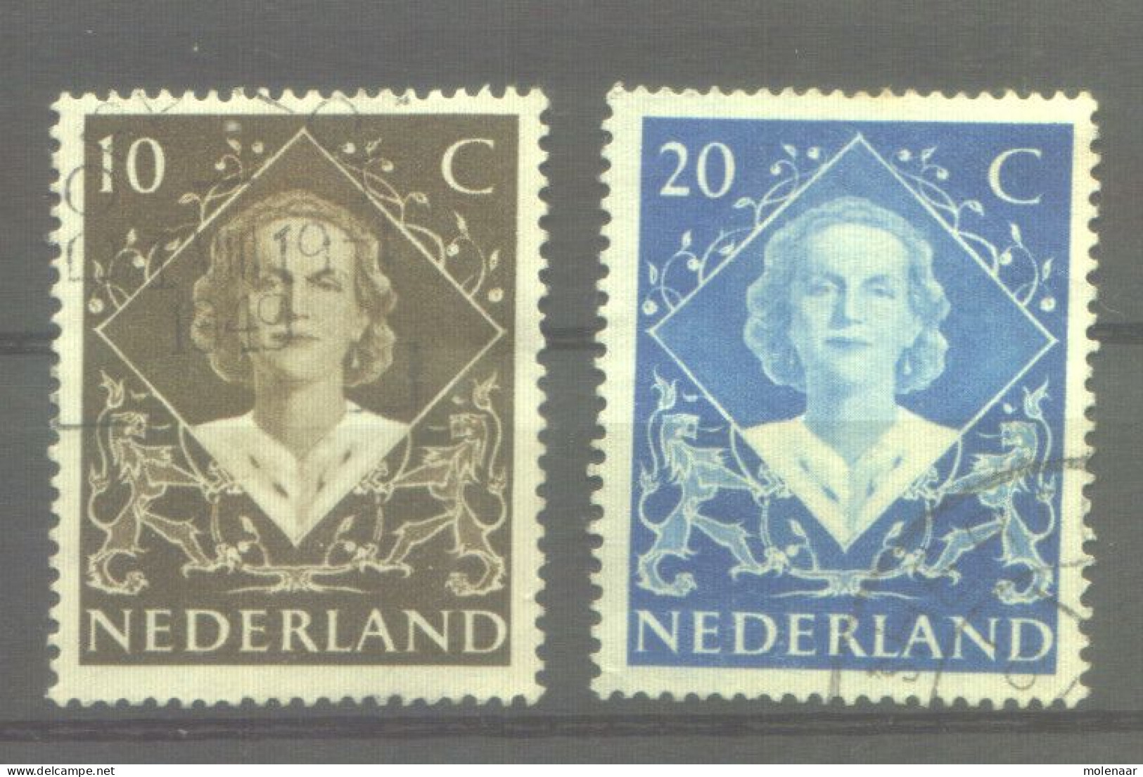 Postzegels > Europa > Nederland > Periode 1891-1948 (Wilhelmina) > 1930-48 > Gebruikt No. 506-507 (11847) - Oblitérés