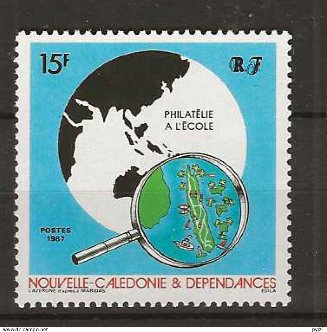 1987 MNH Nouvelle Caledonie Mi 813 Postfris** - Nuovi