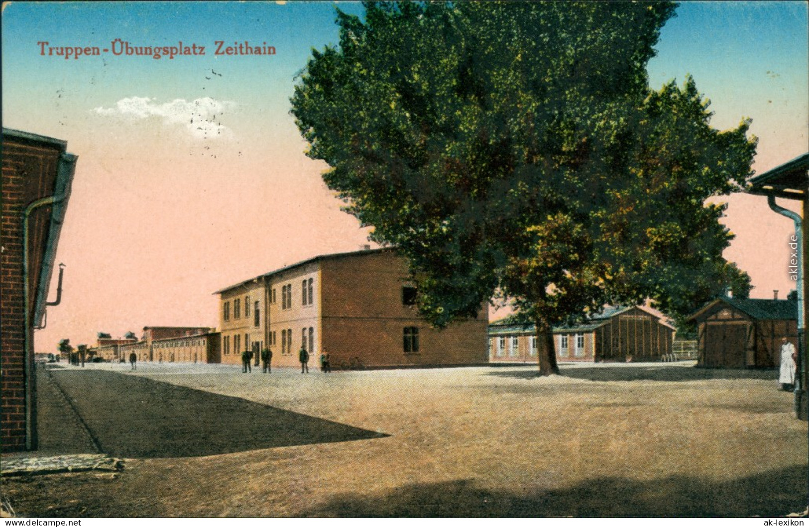Ansichtskarte Zeithain Partie Im Übungslager 1933  - Zeithain