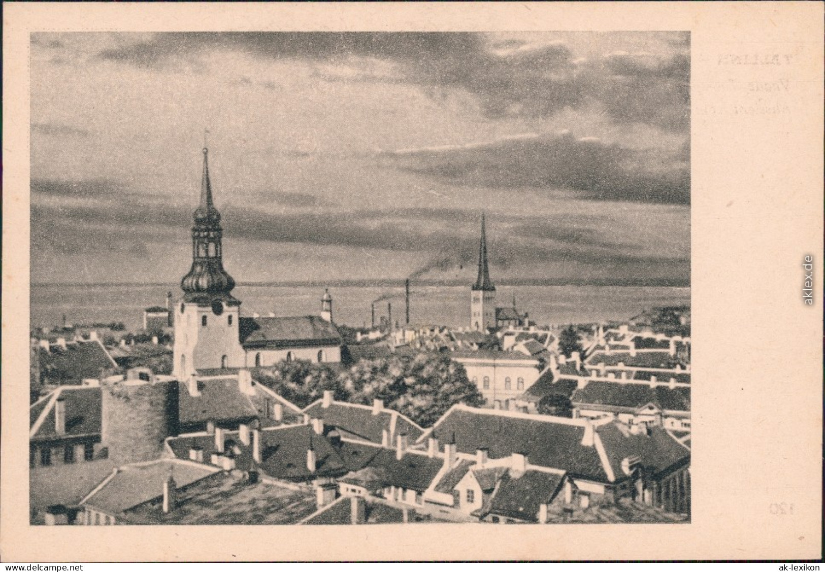 Reval Tallinn (Ревель) Blick Auf Die Stadt 1930  - Estland