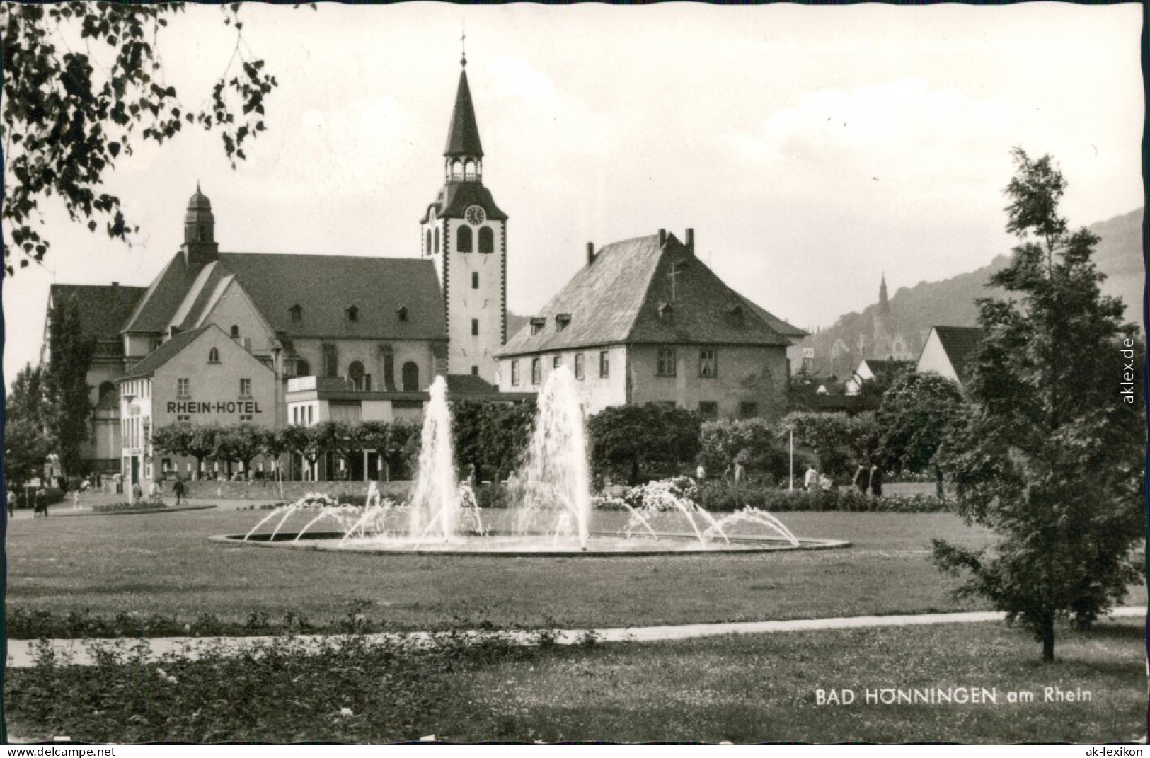 Ansichtskarte Bad Hönningen Schloß Arenfels 1974 - Bad Hönningen