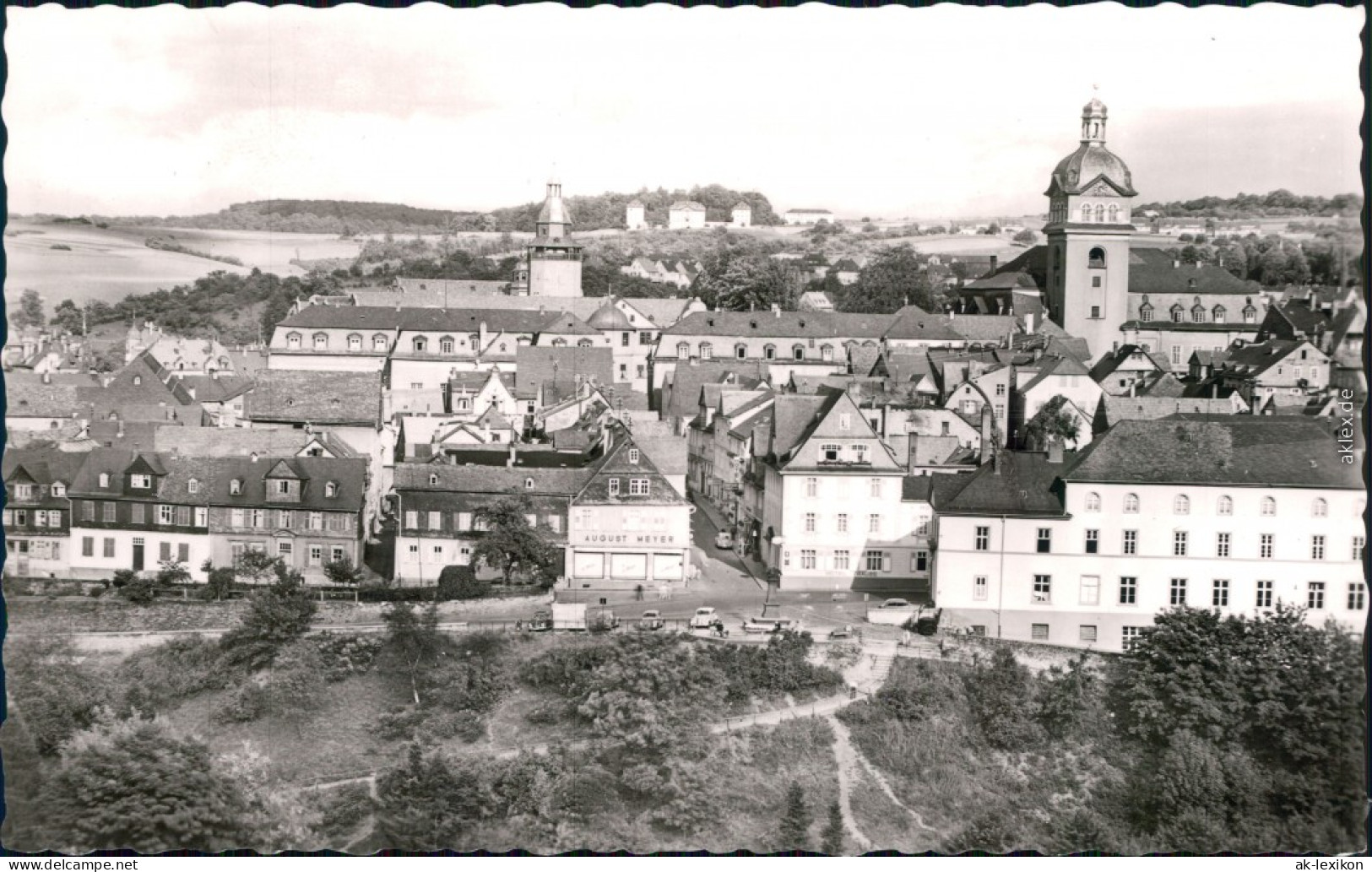 Ansichtskarte Weilburg (Lahn) Panorama-Ansicht 1963 - Weilburg