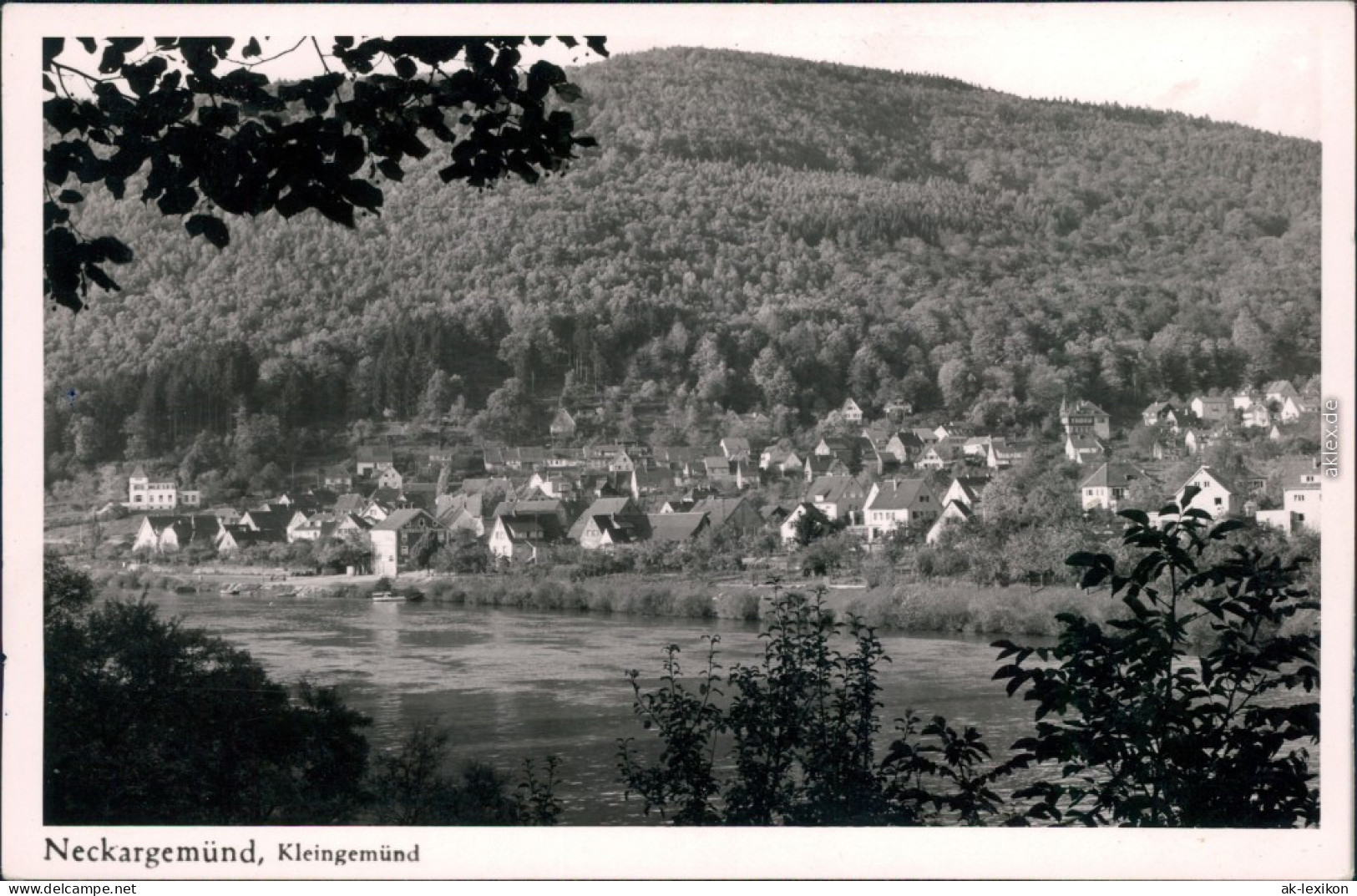 Ansichtskarte Neckargemünd Panorama-Ansicht 1964 - Neckargemuend