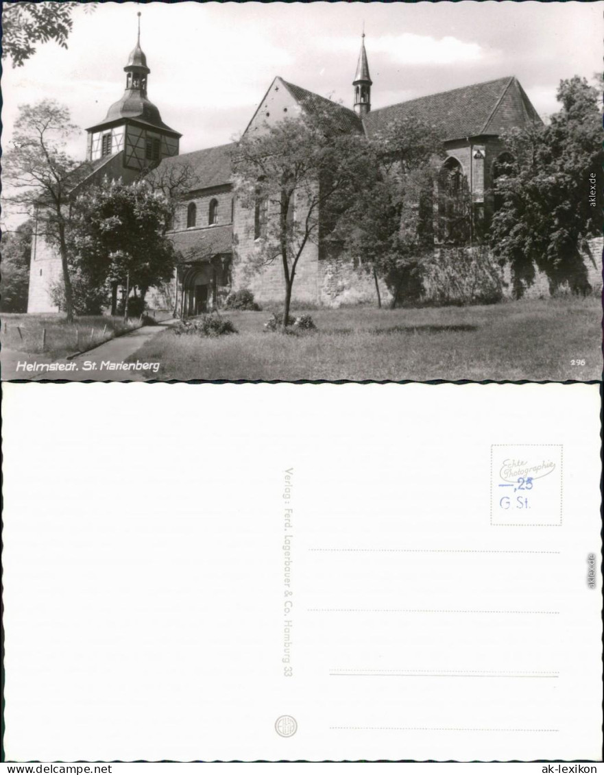 Ansichtskarte Helmstedt St. Marienberg 1964 - Helmstedt