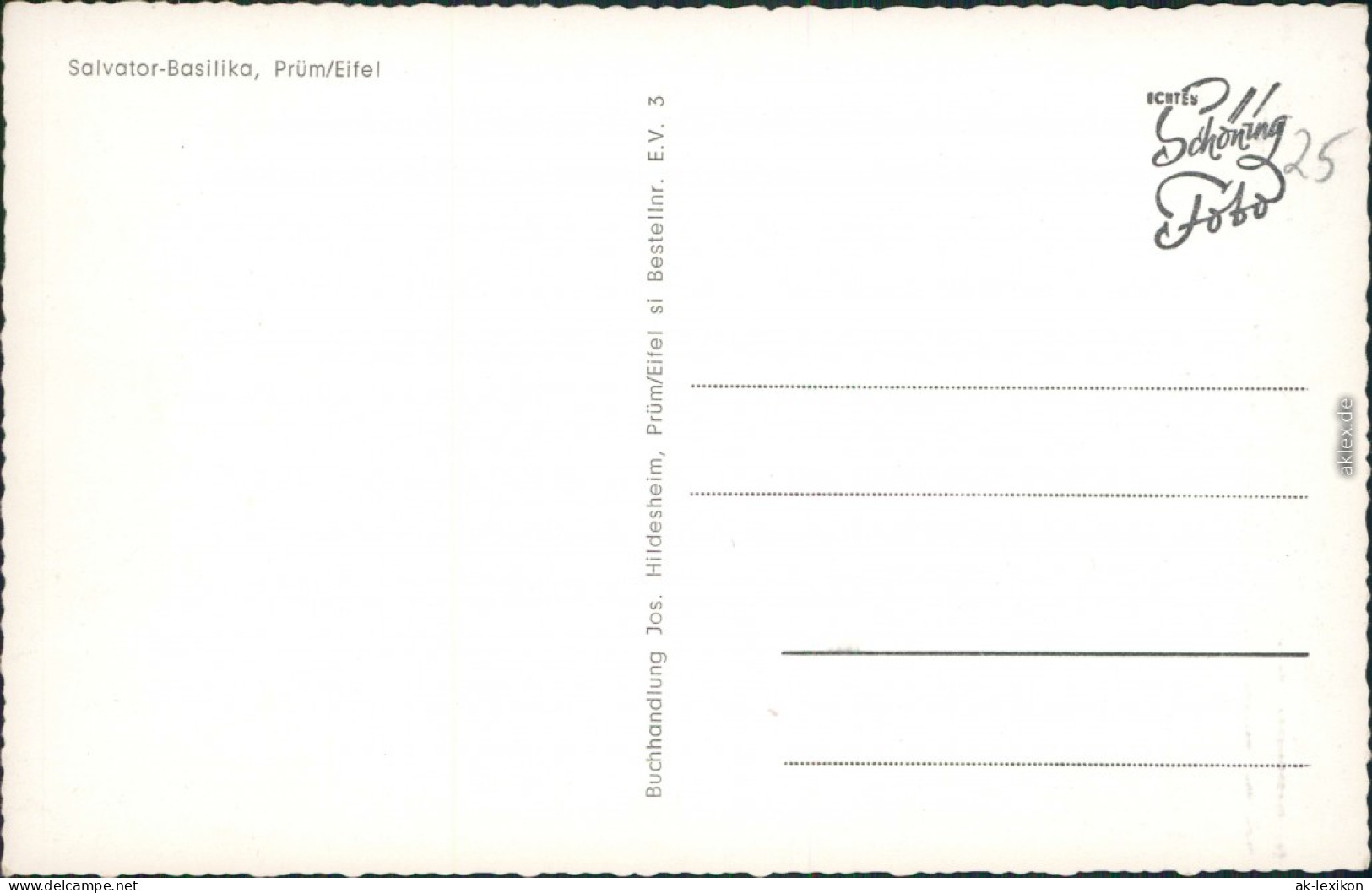 Ansichtskarte Prüm Salvator-Basilka 1964  - Pruem