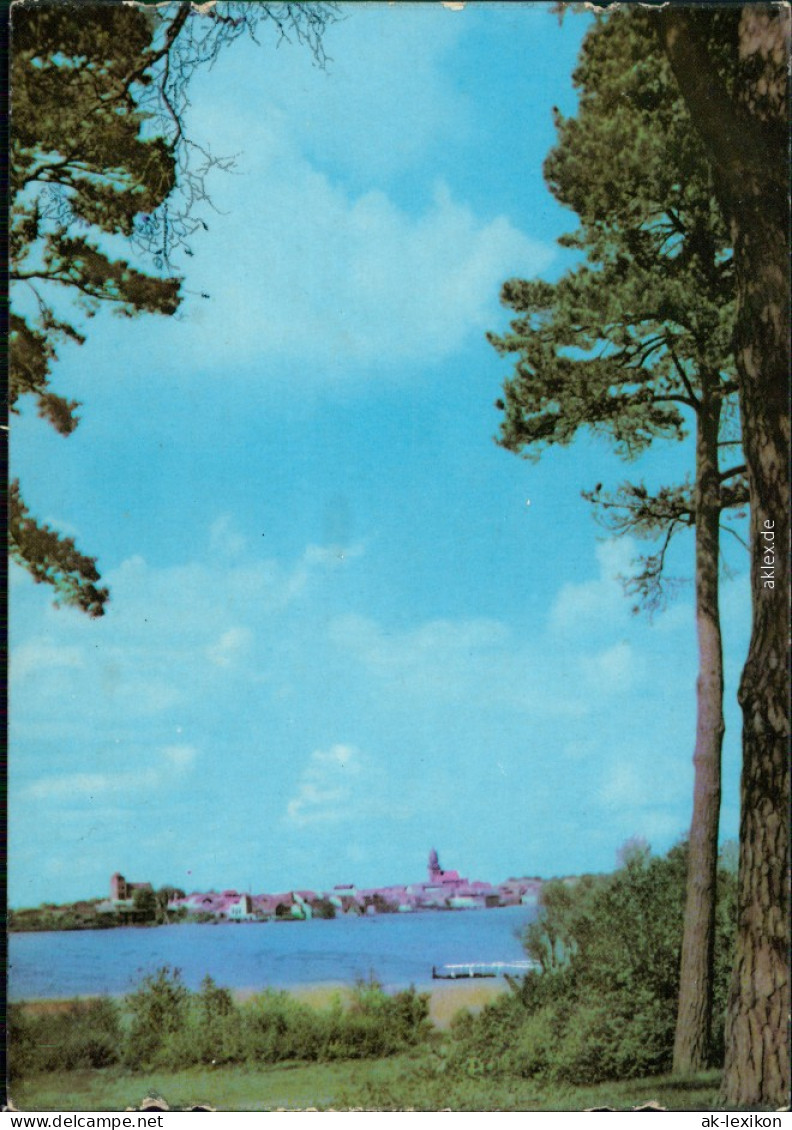 Ansichtskarte Waren (Müritz) Panorama-Ansicht 1964 - Waren (Müritz)