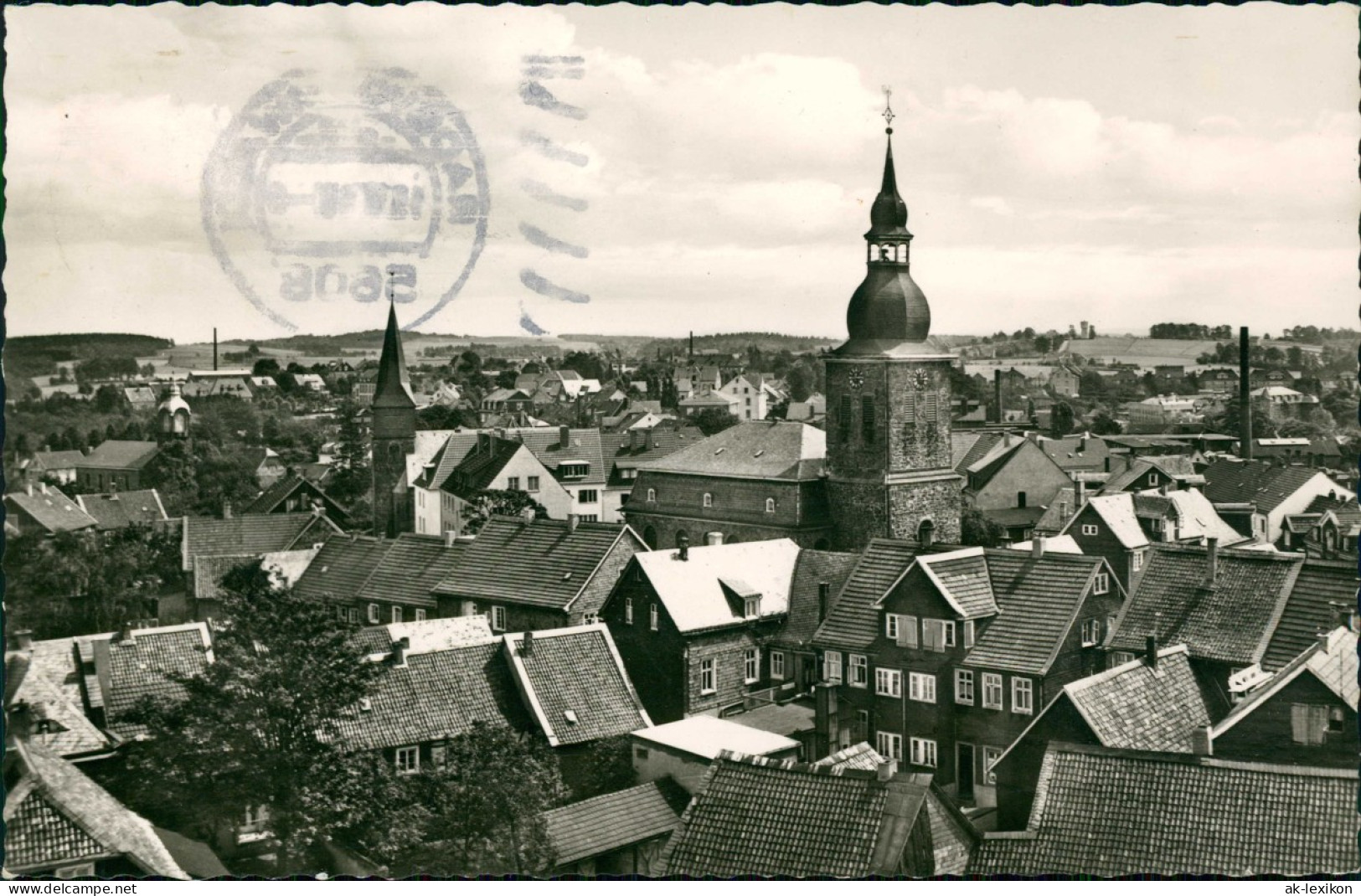 Ansichtskarte Radevormwald Blick über Die Stadt - Fotokarte 1968 - Radevormwald