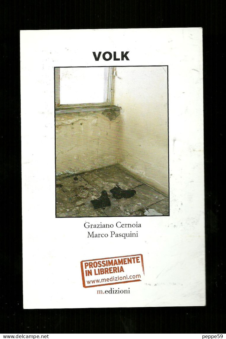 Cartolina Pubblicitaria - Presentazione Libro WOLK Di G. Cernoia E M. Paquini - Manifestations