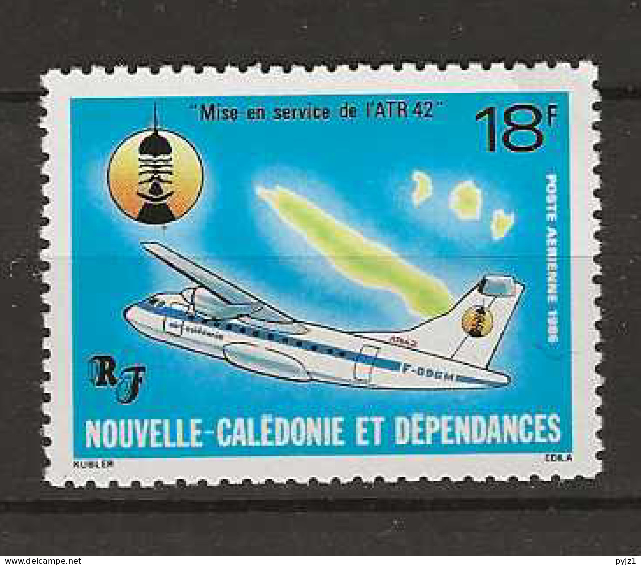 1986 MNH Nouvelle Caledonie Mi 788 Postfris** - Nuovi