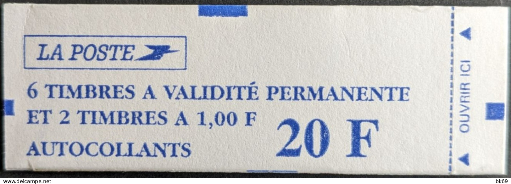 1507 Daté 7/ 23-09-96 Conf.9 Briat SV Rouge + 1.00 Orange Carnet Fermé - Modernes : 1959-...