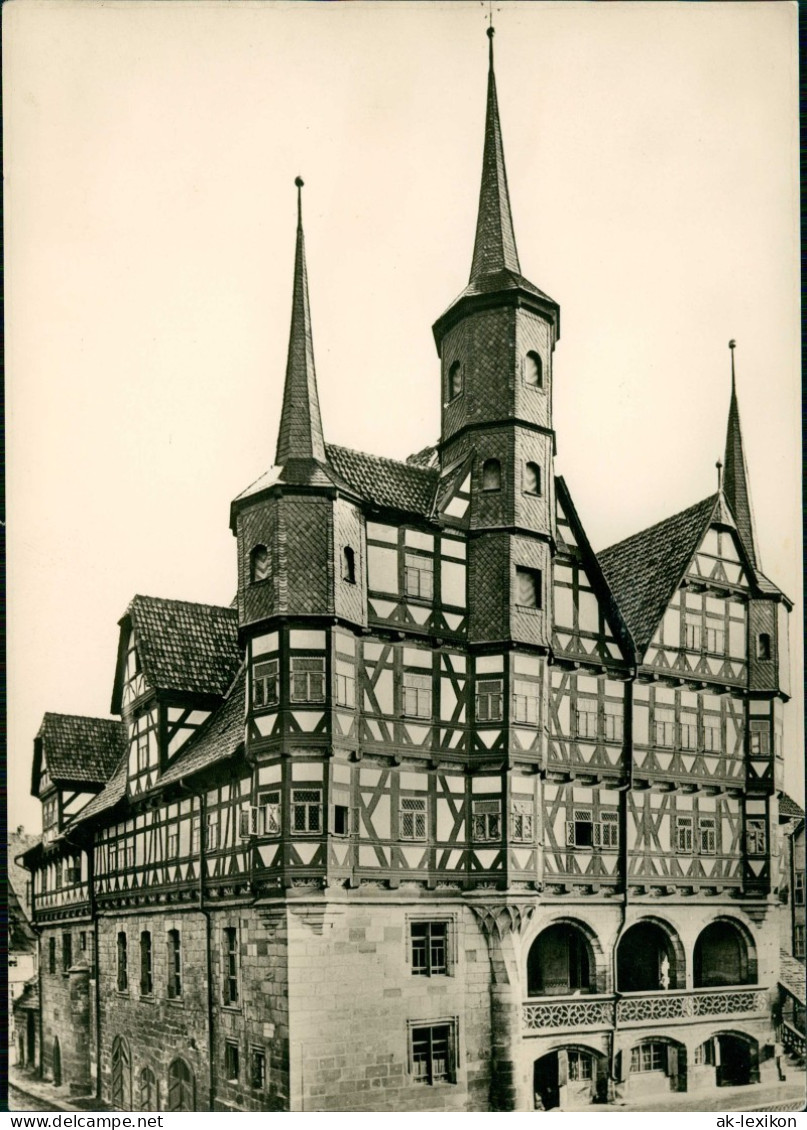 Ansichtskarte Duderstadt Rathaus 1950 - Duderstadt