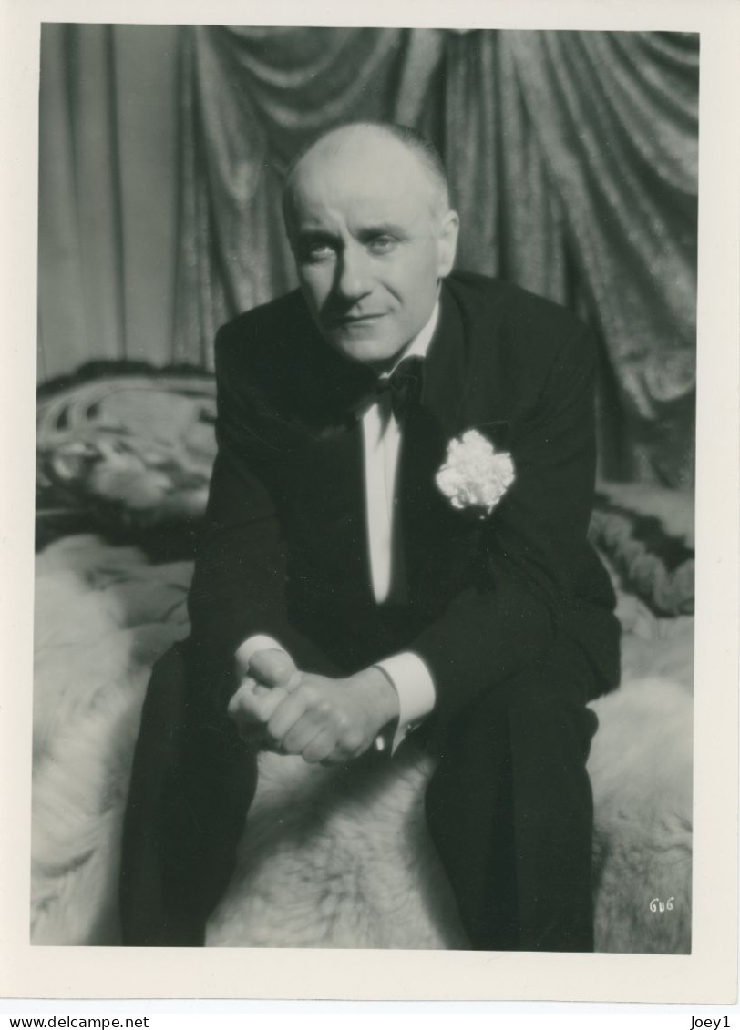 Photo Jean Max  Dans Le Film 2ème Bureau De Pierre Billon En 1935 - Célébrités