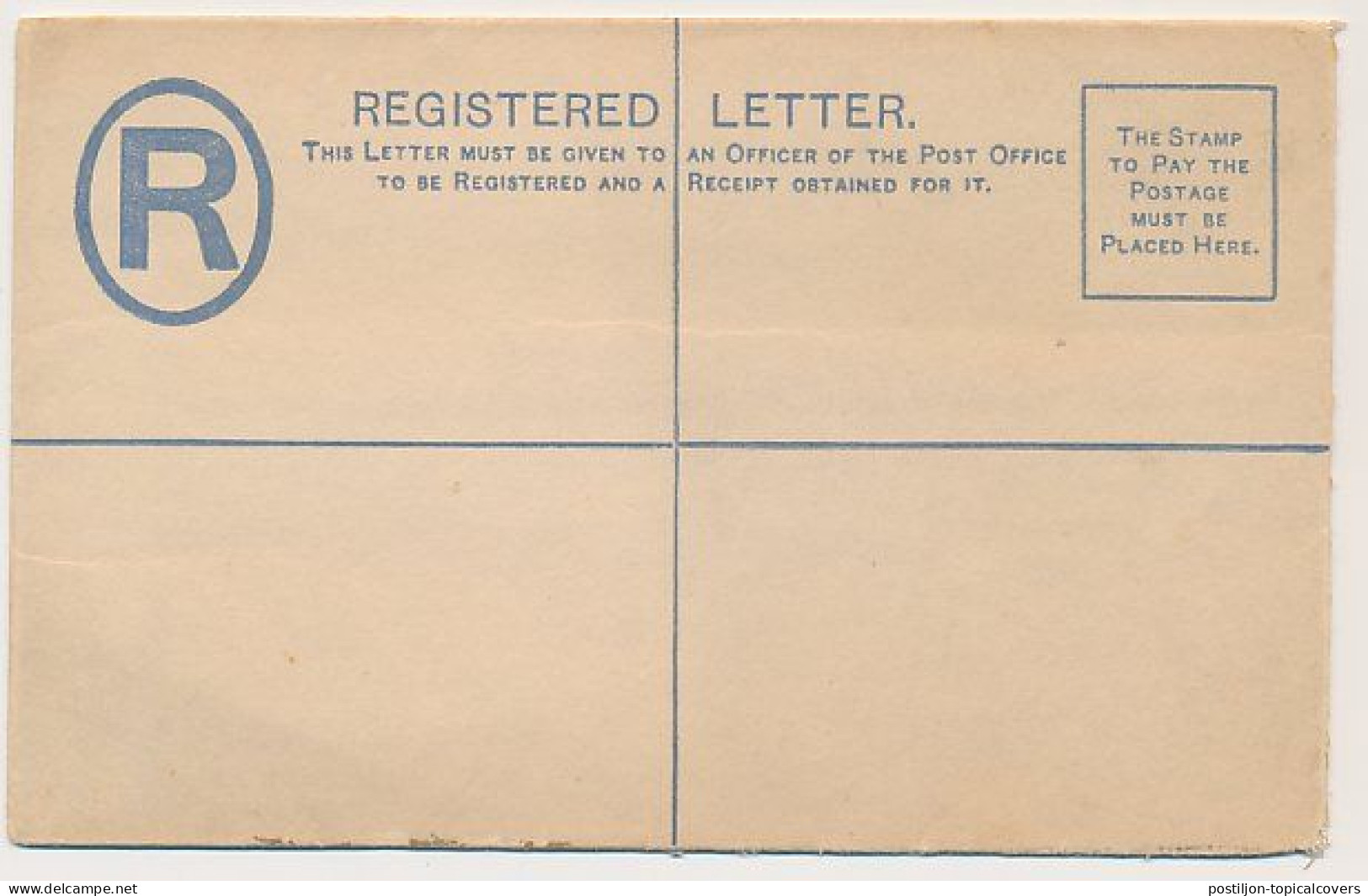 Registered Letter Bahamas  - Postal Stationery - 1859-1963 Colonie Britannique