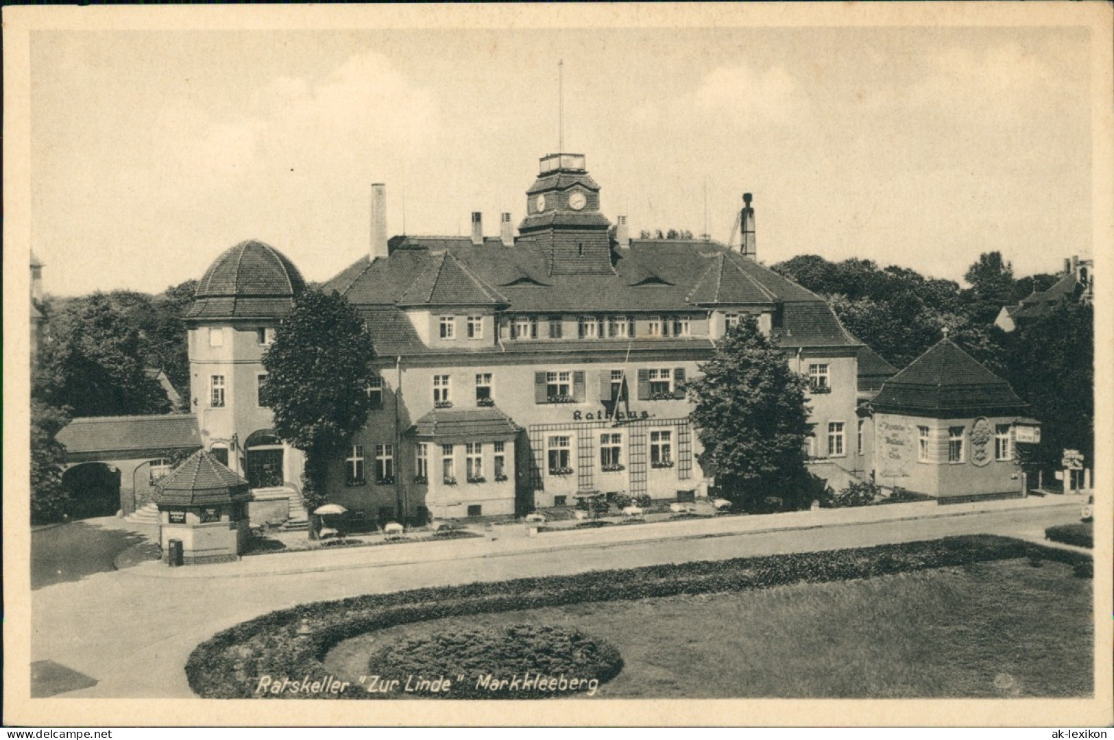 Ansichtskarte Markkleeberg Ratskeller "Zur Linde" 1943 - Markkleeberg