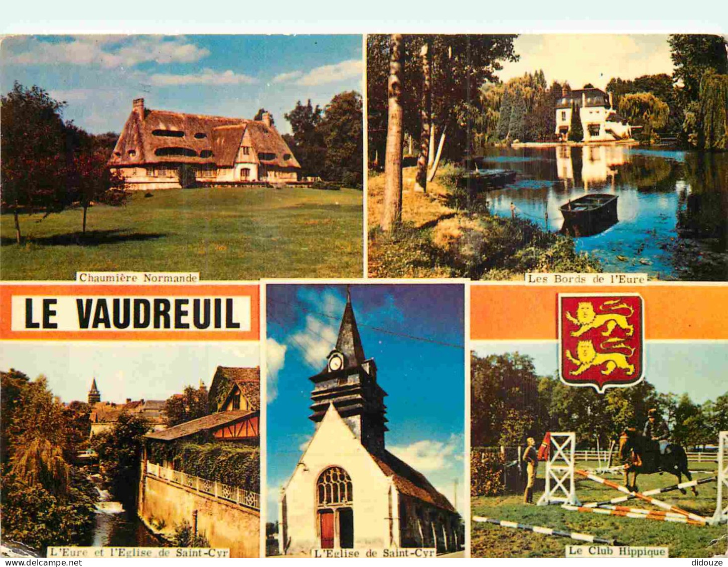 27 - Le Vaudreuil - Multivues - Blasons - CPM - Voir Scans Recto-Verso - Le Vaudreuil