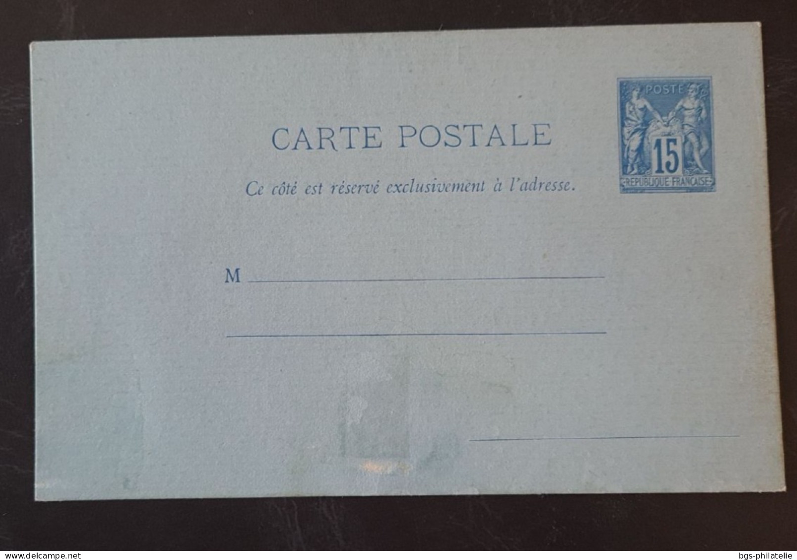France,  Entier Postal 90CP2 ( Un Peu Tâché Sur Le Devant). - Standaardomslagen En TSC (Voor 1995)