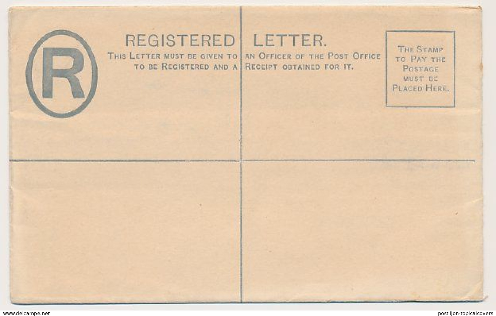 Registered Letter Saint Lucia - Postal Stationery - Ste Lucie (...-1978)