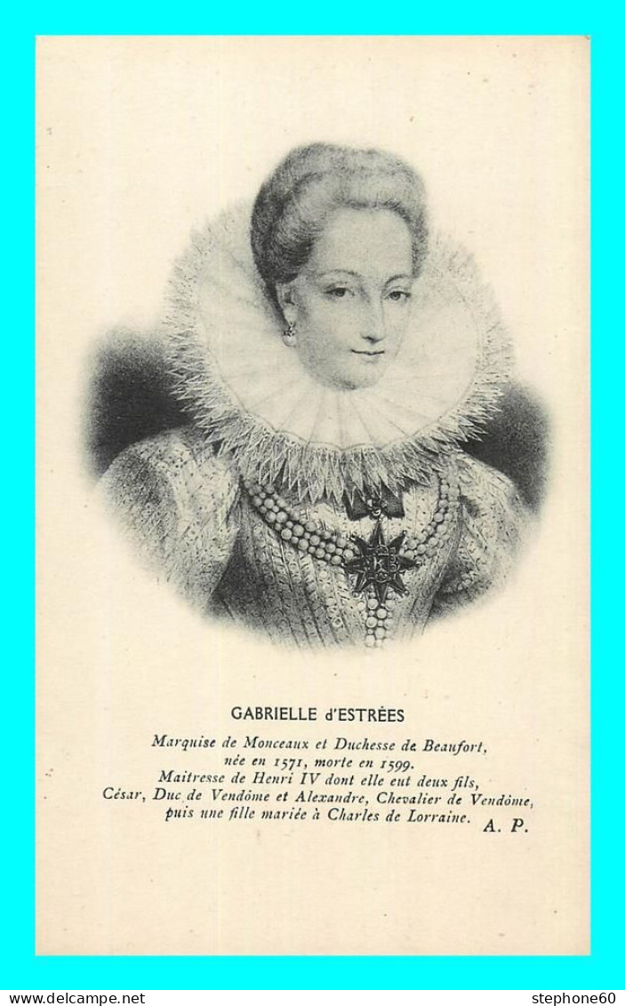 A799 / 647 Gabrielle D'Estrees Marquise De Monceaux - Vranken