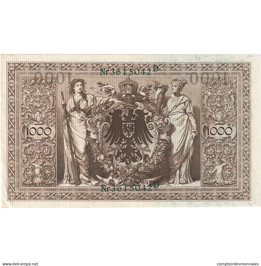 Billet, Allemagne, 1000 Mark, 1910, 1910-04-21, KM:45b, SUP+ - 1000 Mark