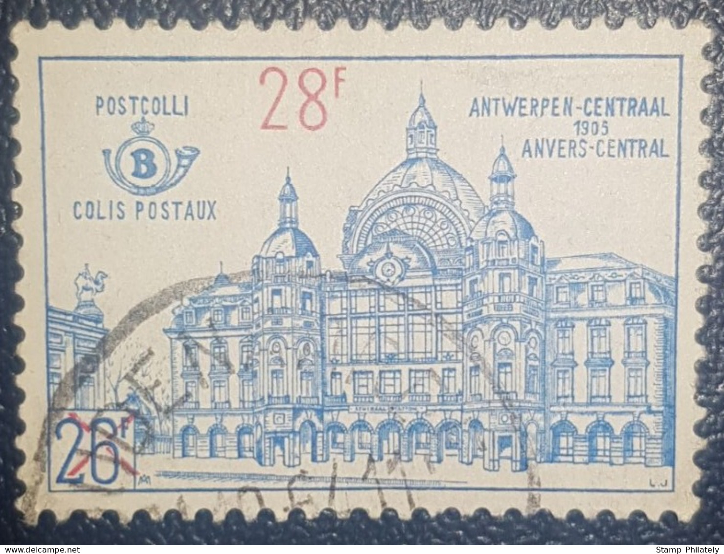 Belgium Railway Used Postmark Stamp - Otros & Sin Clasificación