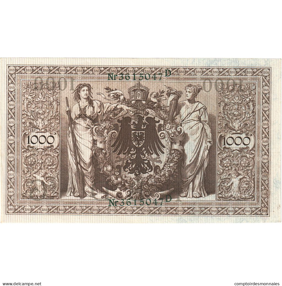 Billet, Allemagne, 1000 Mark, 1910, 1910-04-21, KM:45b, SUP+ - 1.000 Mark