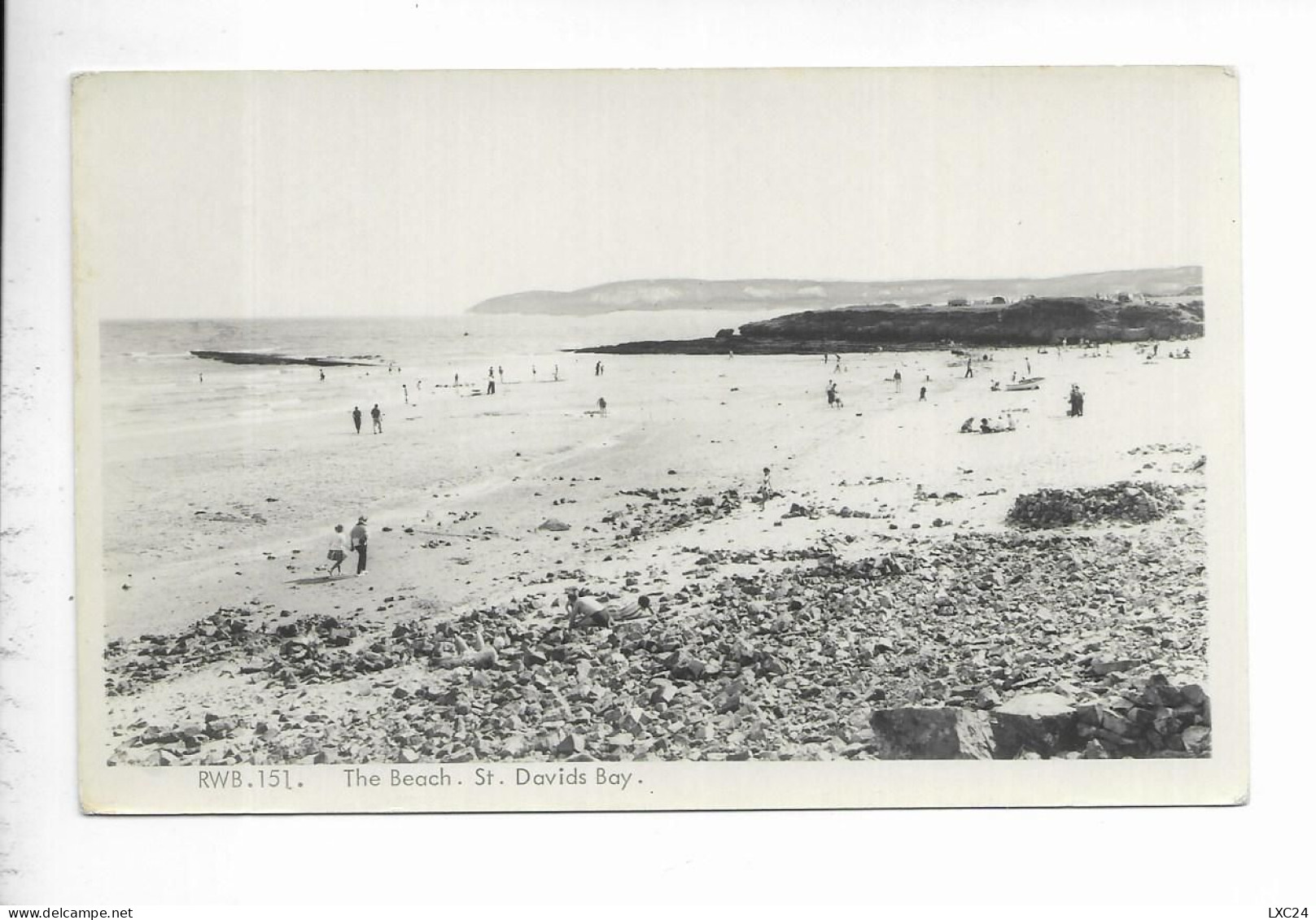 THE BEACH.  ST. DAVIDS BAY. - Pembrokeshire