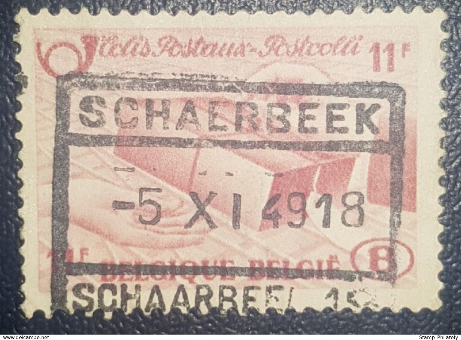 Belgium Railway And Parcel Post Used Stamp Schaereek Cancel - Altri & Non Classificati